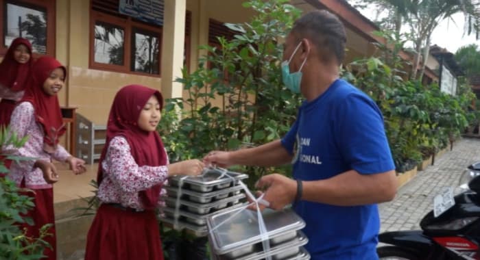 48 Siswa SD Negeri Suroloyo Terima MBG: Distribusi Lancar Meski Medan Terjal