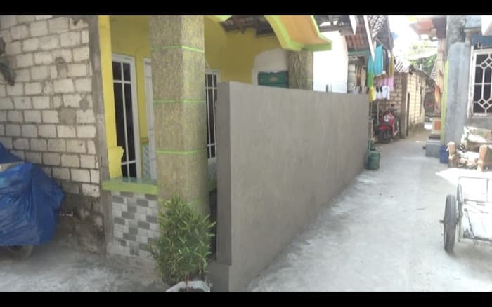 Viral, Warga Di Tuban Tembok Akses Jalan Rumah Tetangganya