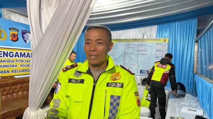 Arus Balik di Kadungora Garut Meningkat, Didominasi Kendaraan Roda Dua