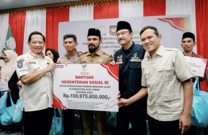 Pemerintah Salurkan Bantuan Rp100 Miliar untuk Korban Bencana Aceh Timur