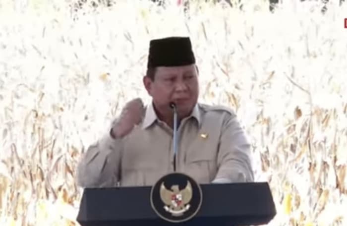 Prabowo : Bangsa Merdeka Harus Swasembada Pangan