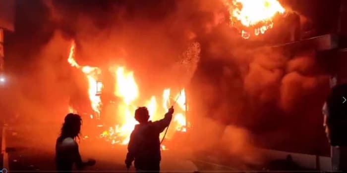 Kandang Ayam di Jember Terbakar, 24 Ribu Ekor Ayam Ludes