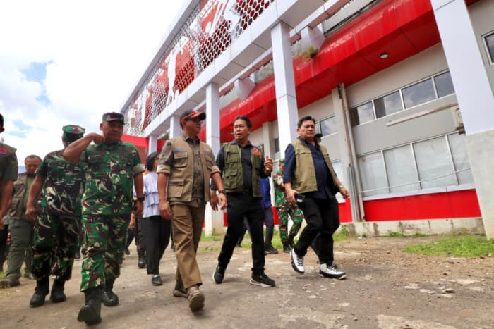 Sinergi BNPB dan Pemda Percepat Penanganan Pascagempa di Bitung